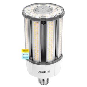 Pak om te zetten luister kubiek LUXRITE 150-Watt Equivalent 150-Watt E26/E27 Base Corn LED Light Bulb 3  Color Options 3000K-5000K Up to 5450 Lumens (1-Pack) LR41605-1PK - The Home  Depot