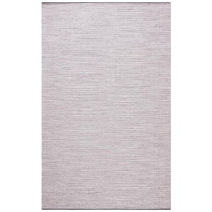 Montauk Silver 4 ft. x 6 ft. Solid Color Area Rug