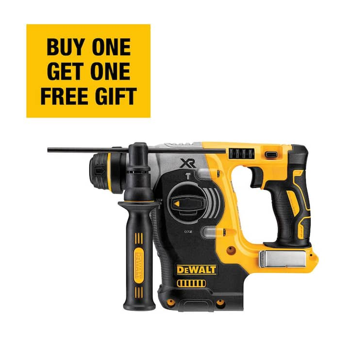 DEWALT 20V MAX XR Cordless Brushless 1 in. SDS Plus L-Shape Rotary Hammer (Tool Only)