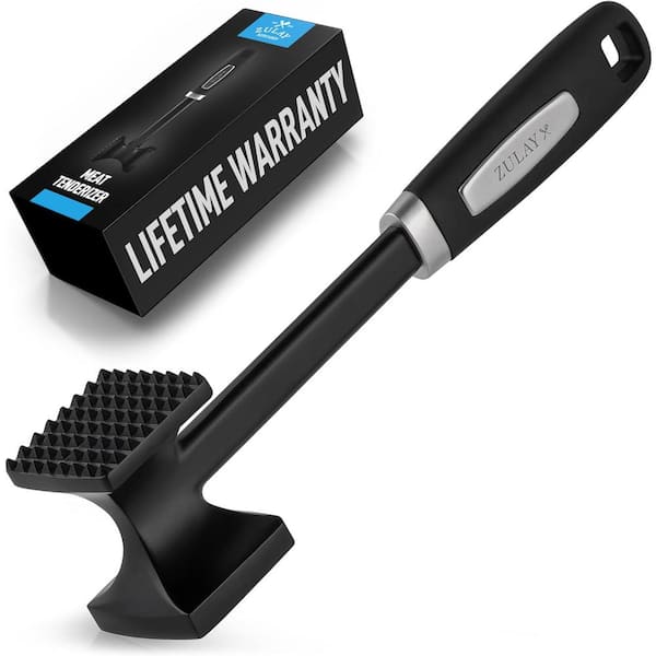 Zulay Kitchen 10 in. Meat Tenderizer Hammer