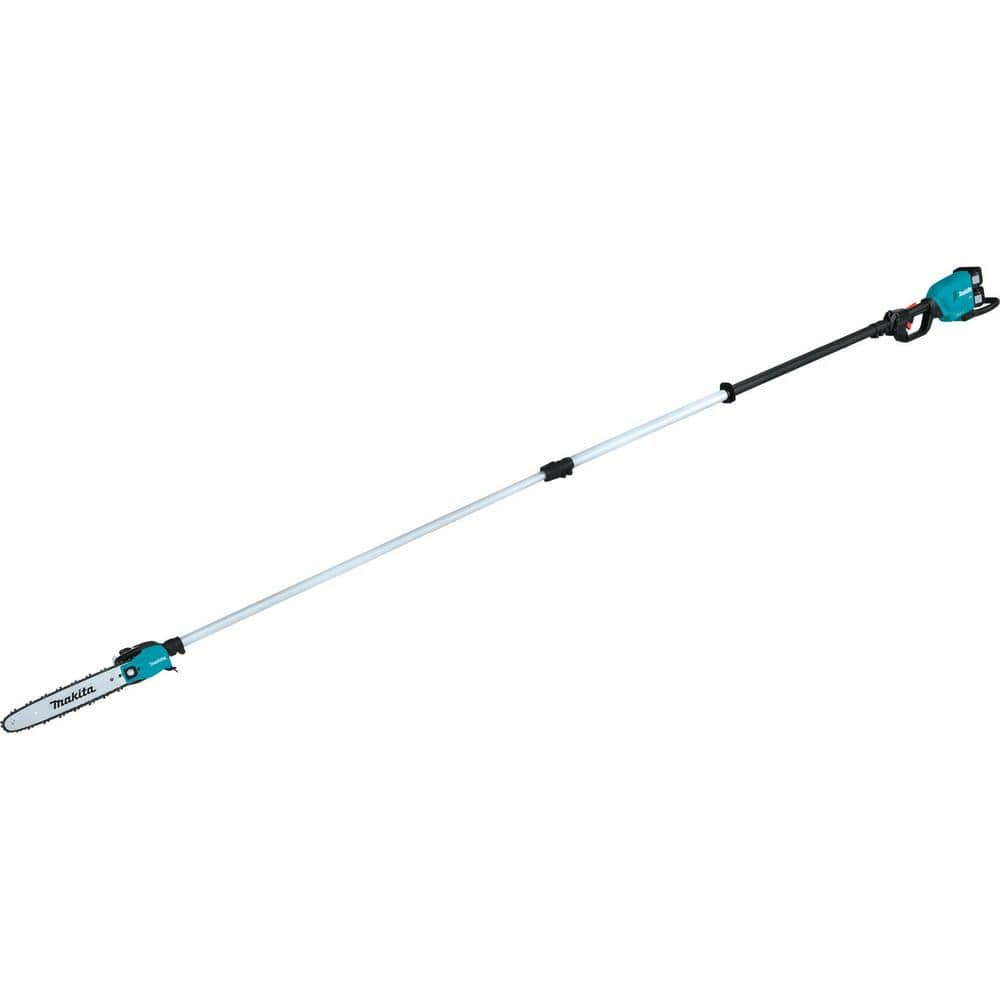 Have a question about Makita LXT 18V X2 (36V) Lithium-Ion Brushless Cordless  10 in. Telescoping Pole Saw Kit, 13 ft. L (5.0 Ah)? Pg The Home Depot