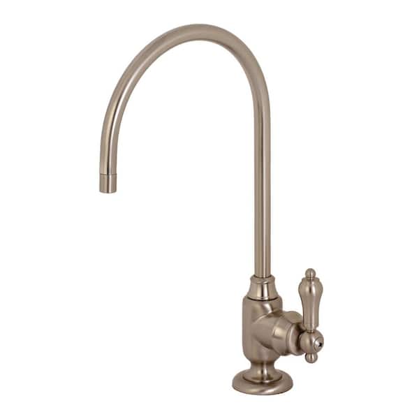 Kingston Brass Replacement Drinking Water Single-Handle Beverage Faucet in Brushed Nickel for Filtration Systems