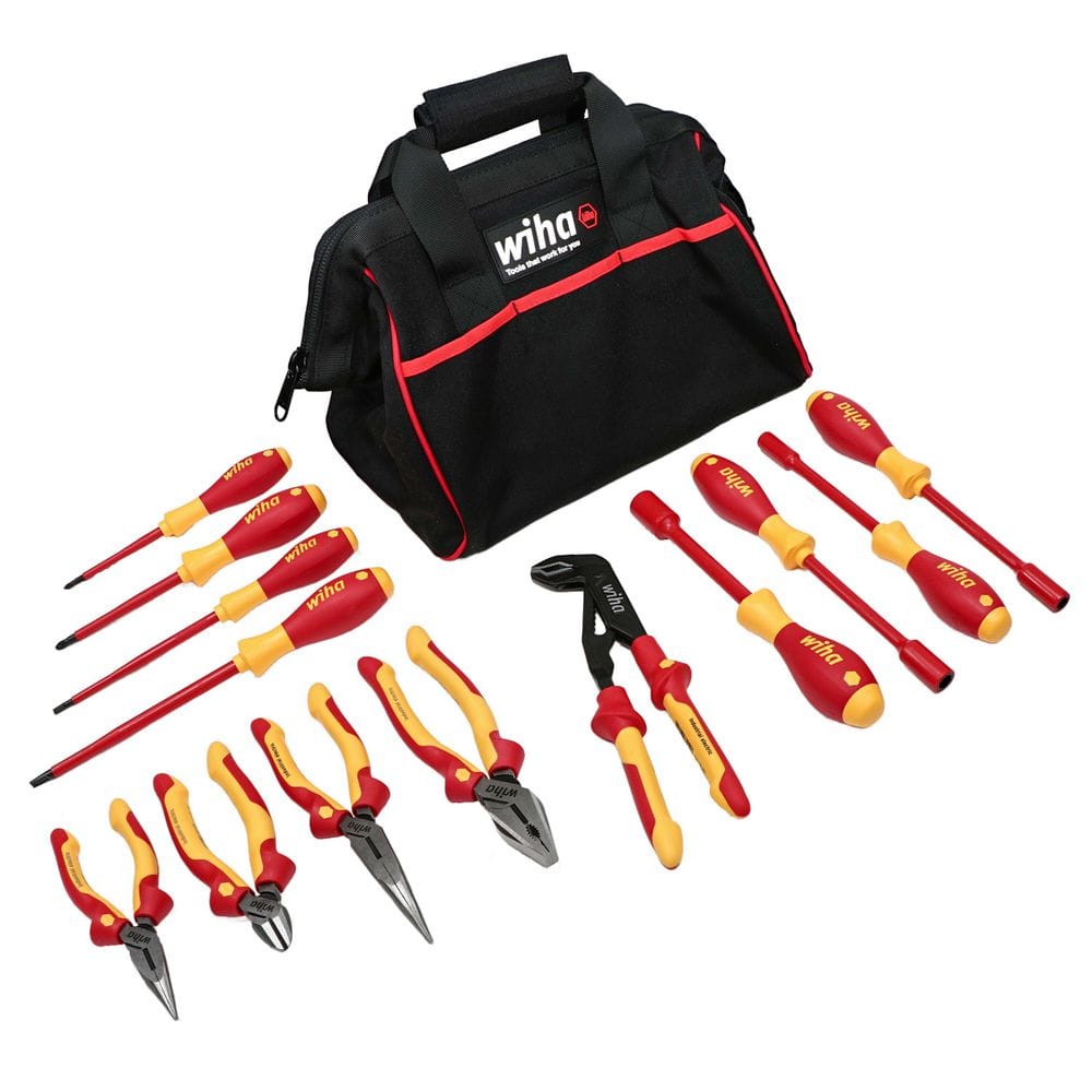 Master Electrician's 1000-Volt Insulated Tool Set in Canvas Tool Bag (13-Piece) price history on PriceWatchPro