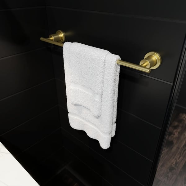 Contempra 24 in. Towel Bar in Brushed Gold