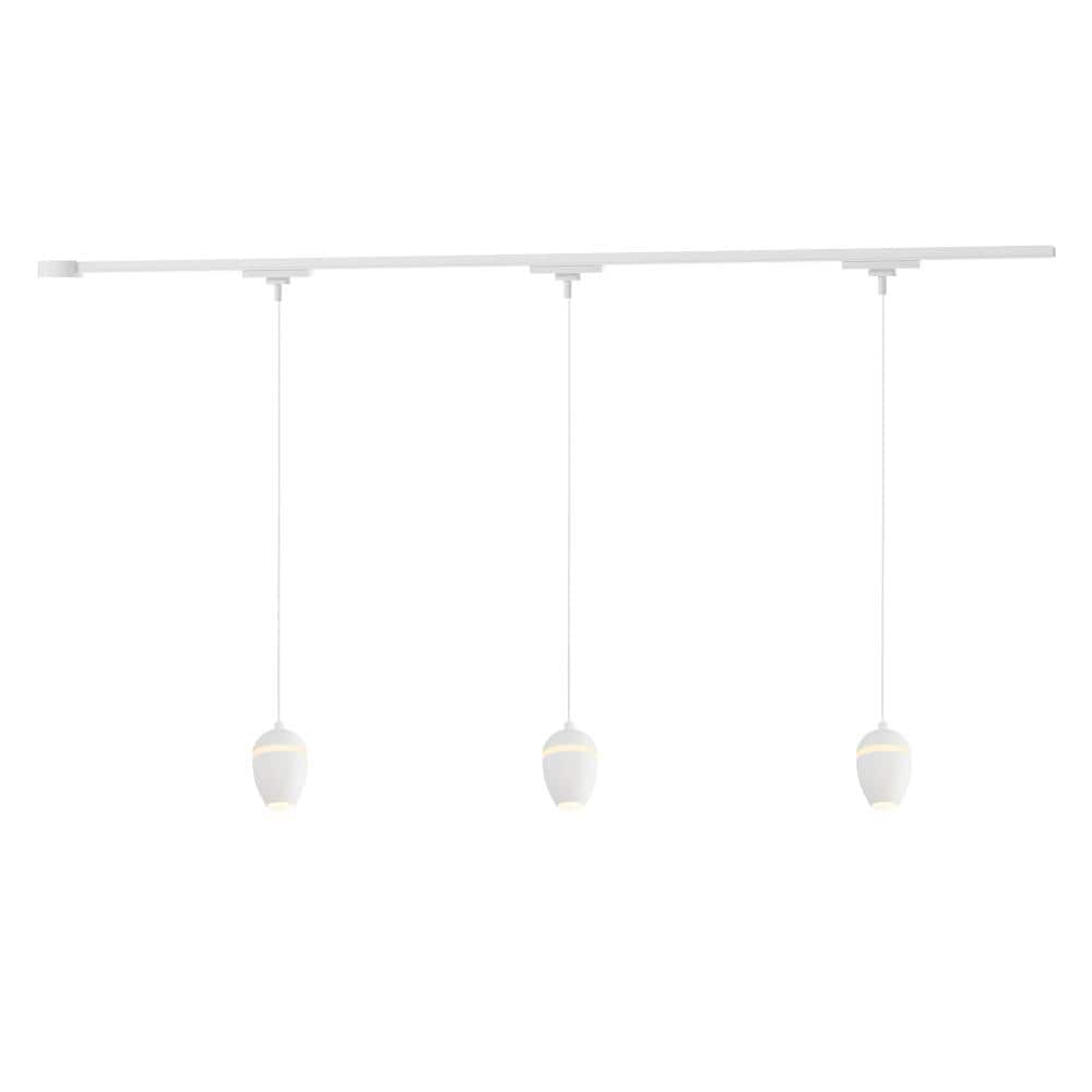 Eloa 3 Light White dimmable 3000K LED Trilo Track Ceiling Kit price history on PriceWatchPro