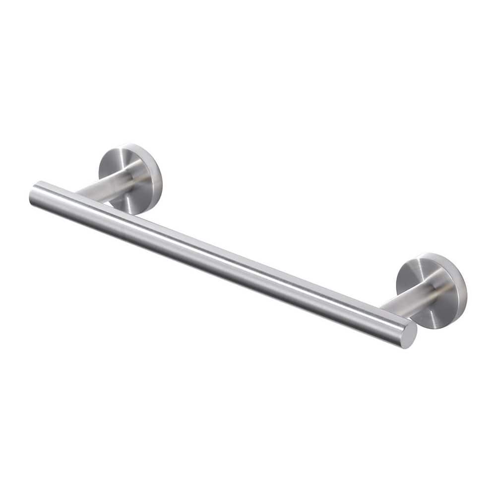 16 in. Wall Mounted Single Towel Bar Bath Hardware Accessory in Brushed Nickel price history on PriceWatchPro