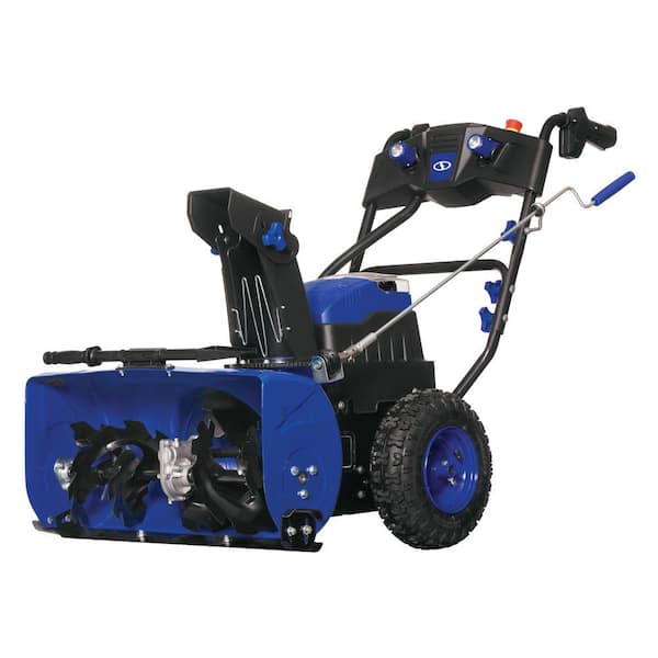 Snow Joe 24 in. 80-Volt Cordless Electric Self-Propelled Two Stage Snow Blower Kit with 2 x 5.0 Ah Batteries + Charger