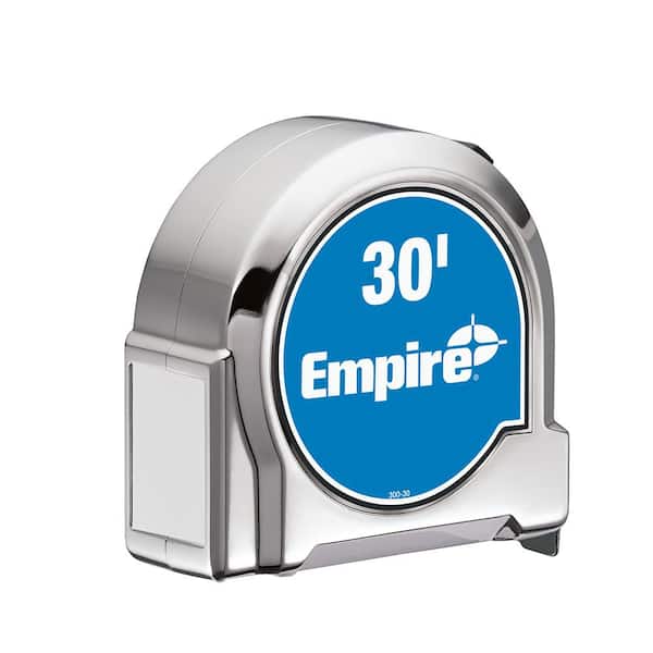Empire 30 ft. Chrome Tape Measure