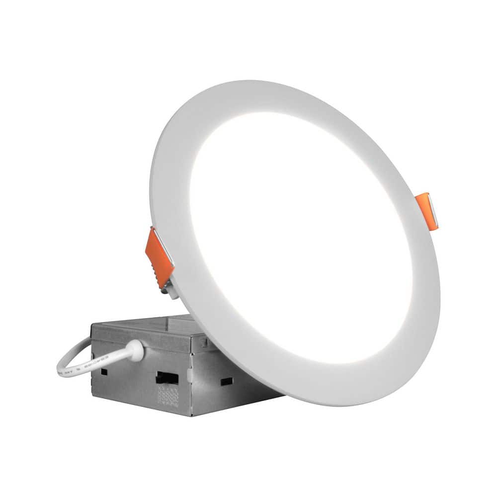 IXE 6 in. White Round Selectable IC-Rated Integrated LED Recessed Downlight Trim Kit, 12-Pack price history on PriceWatchPro
