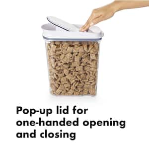 Good Grips 3.4 qt. Medium POP Cereal Dispenser with Airtight Lid (3-Pack)