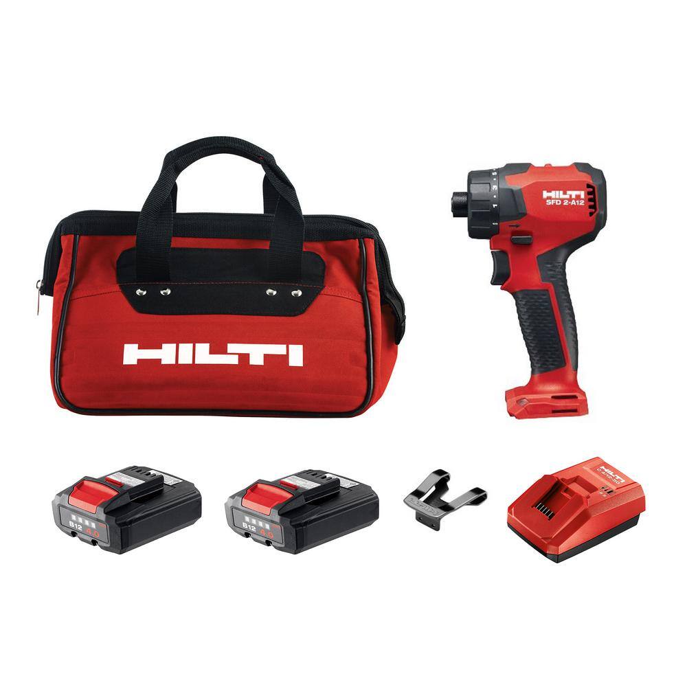 Hilti 12Volt Cordless 5Tool Combo With Recip Saw Hammer Drill Driver