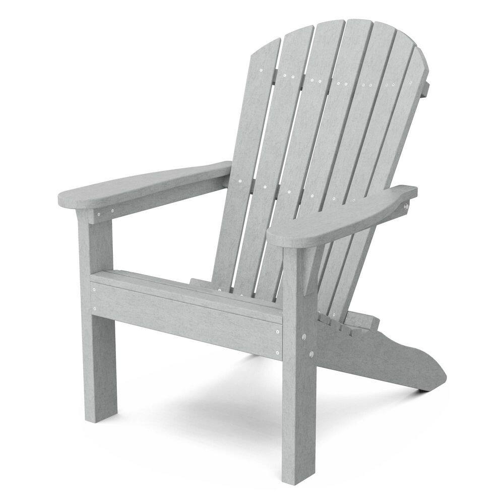 Heritage Light Gray HDPE Plastic Outdoor Sunset Adirondack Chair price history on PriceWatchPro