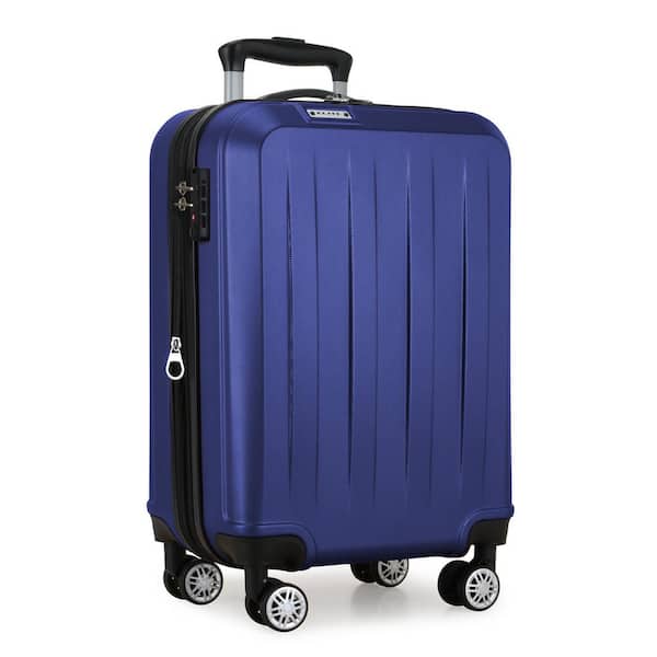 Elite Dori Expandable Carry-On Spinner Luggage, Navy