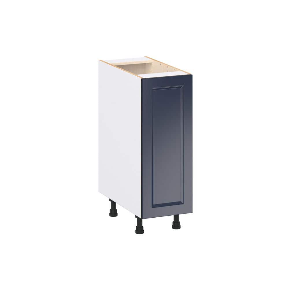Laramie 12 in. W x 24 in. D x 34.5 in. H Assembled Full Height Door Base Kitchen Cabinet in Painted Blue price history on PriceWatchPro