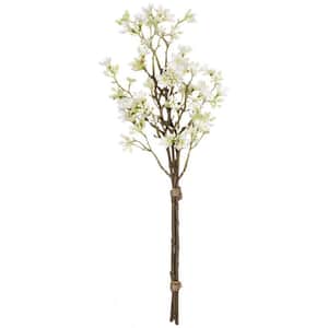 20 in. Artificial White Seven Sons Bouquet