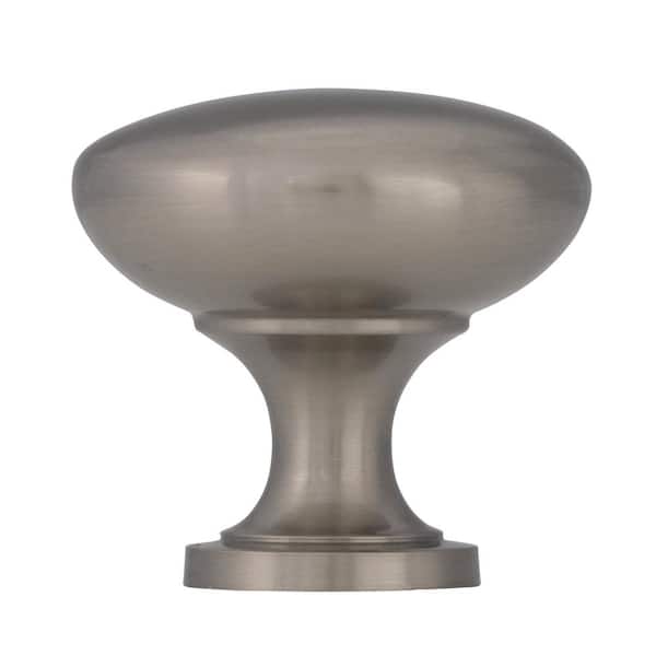 Amerock Edona 1-1/4 in. (32mm) Traditional Satin Nickel