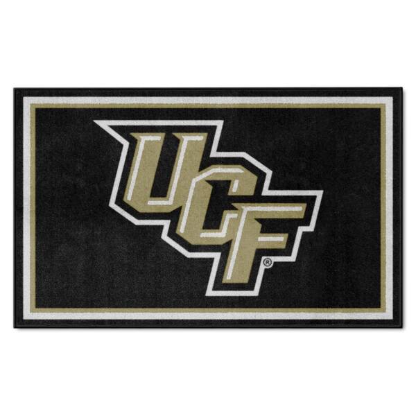 FANMATS NCAA - University of Central Florida Gold 4 ft. x 6 ft. Area Rug