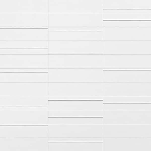 Tremblor White 3 in. x 12 in. Matte Ceramic Subway Wall Tile (5.38 sq. ft. /Case)