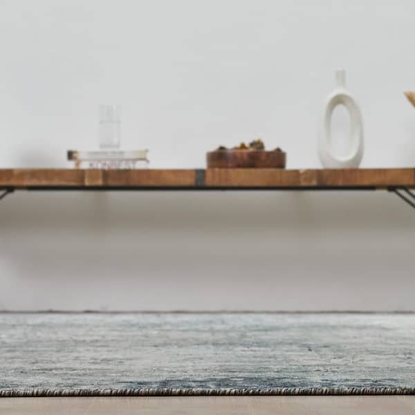 Alpha 2 ft. x 3  ft. Grey Western Area Rug