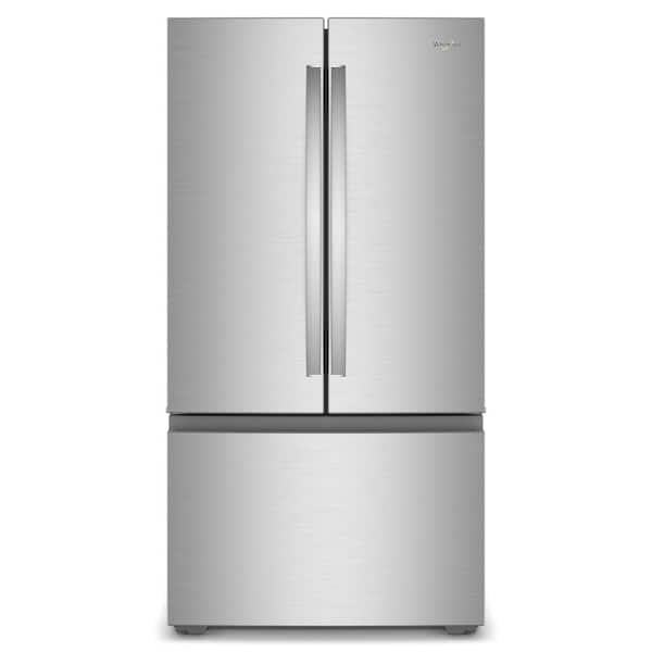 36 in. 24 cu ft. True Counter Depth French Door Refrigerator in Print Resistant Stainless with Interior Water Dispenser