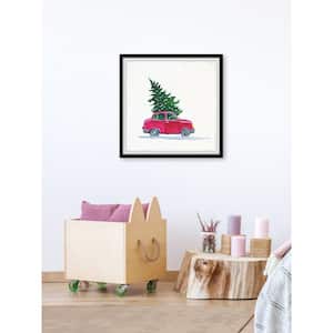 "Christmas Tree Passenger Ii" By Marmont Hill Framed Travel Art Print 18 in. x 18 in.