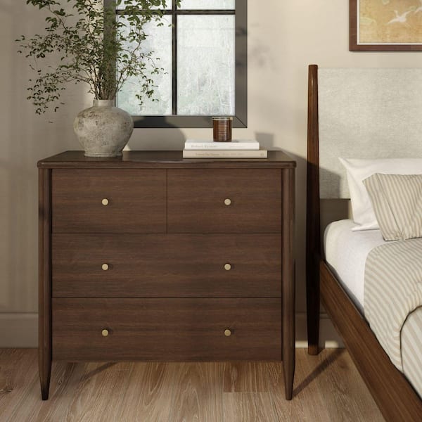 dark brown 3 drawer dresser Astrid Three Drawer Dresser main image 0