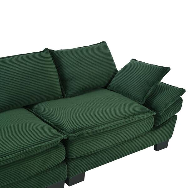 Harper & Bright Designs Ultimate Comfort 85.4 in. Flared Arm