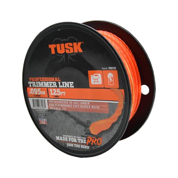.095 in. x 125 ft. Small Spool, Universal Fit Pro Grade Replacement Twisted Trimmer Line