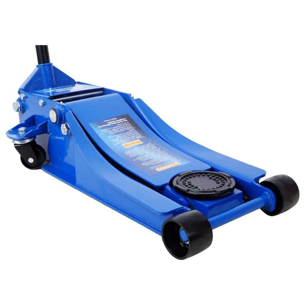 "Low Profile Hydraulic Trolley Service/Floor Jack, 4 Ton (8000 lbs) Capacity, Lifting Range 2.5""-20"",blue" price history on PriceWatchPro