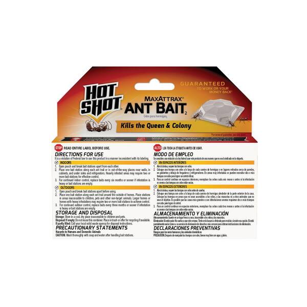 Hot Shot MaxAttrax Ant Bait 4 pk