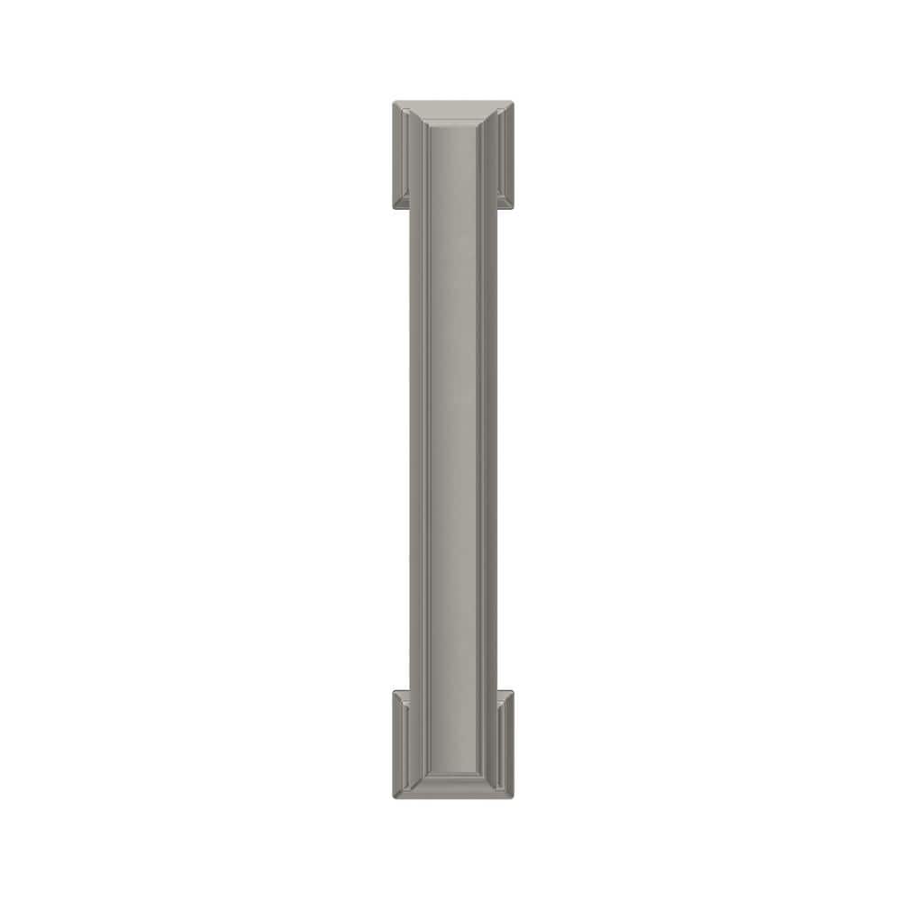 Brushed Nickel 4.56" Traditional Bar Pull with Mounting Hardware