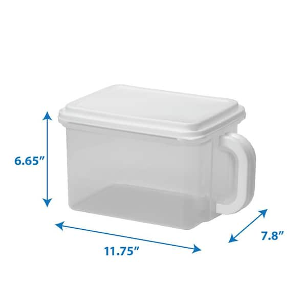 Handy Gourmet Flexi-Top Reusable Containers, BPA Free - Rectangle, Set of 3