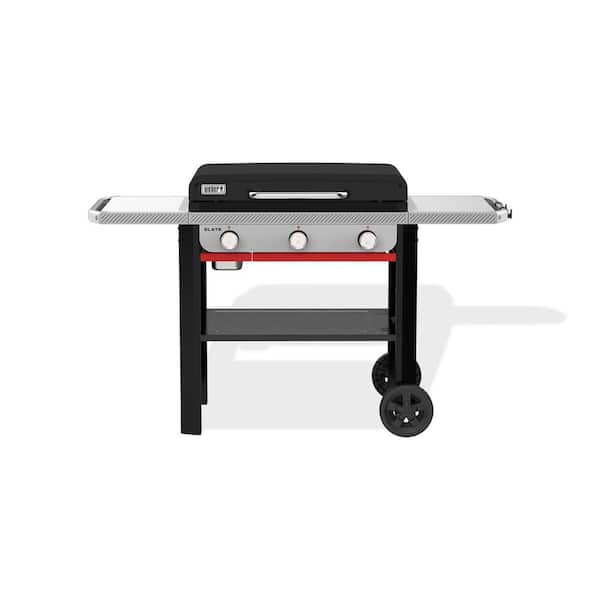 Weber Slate Griddle 3-Burner Propane Gas 28 in. Rust-Resistant