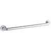 KOHLER Contemporary 24 in. Grab Bar in Polished Stainless Steel K-14562 ...