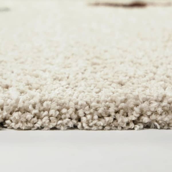 Floral Shag Green 7 ft. 10 in. x 10 ft. Kids Area Rug