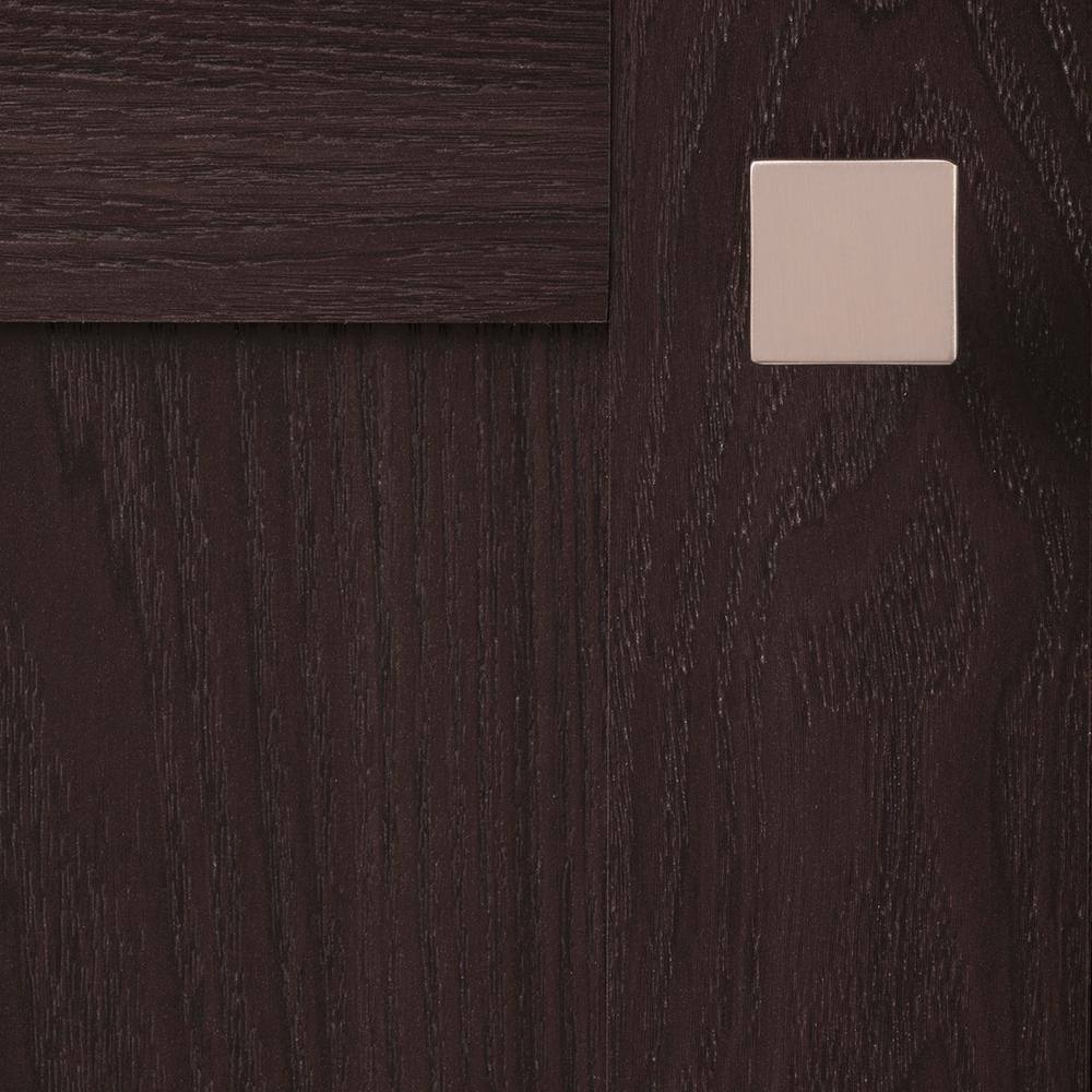 Modern Stainless Steel Square Cabinet Knobs 10-Pack