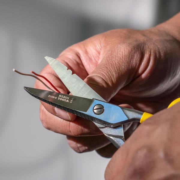 Klein Tools Free-Fall Snip Stainless Steel 2100-8 - The Home