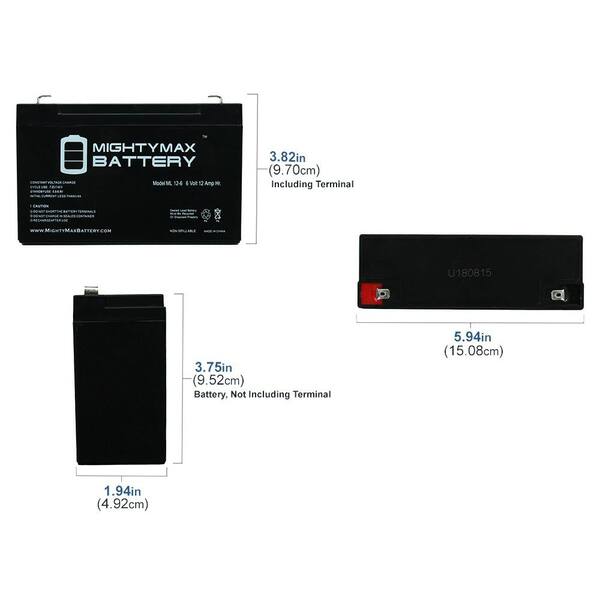 Mighty Max 12V 22AH GEL Battery Replacement For Schumacher DSR DSR12-22A-3 JumpStarter 3 thumbnail image