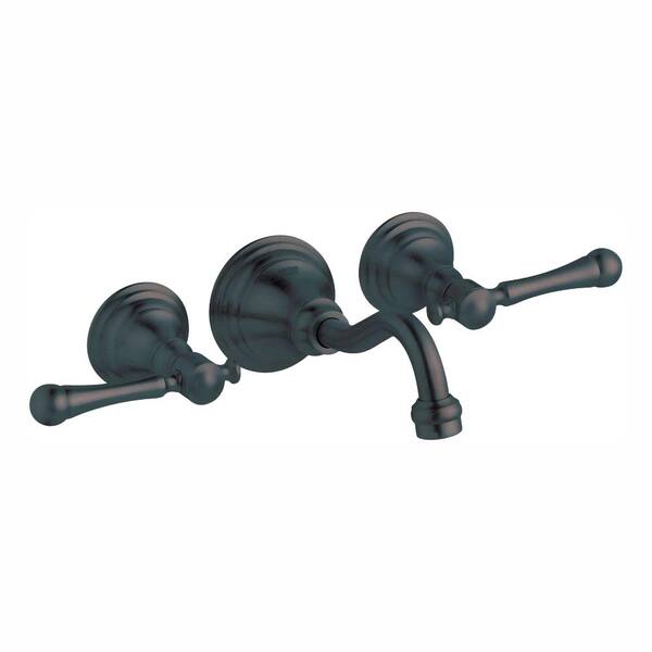 GROHE Bridgeford 2-Handle Wall Mount Roman Bathtub Faucet Trim Kit in Oil Rubbed Bronze (Valve and Handles Not Included)