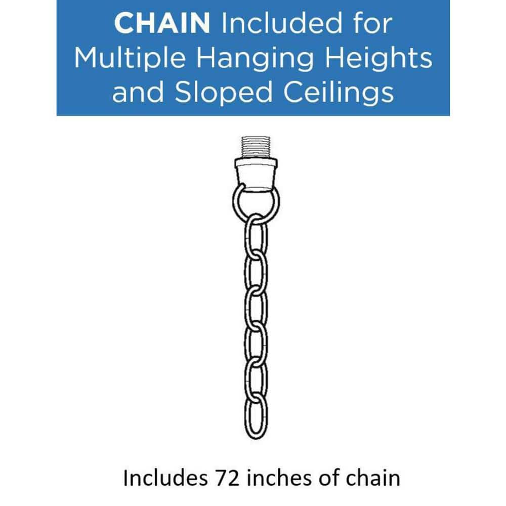 Graphite and Nickel 4-Light Mini Chandelier with Scrolled Frame