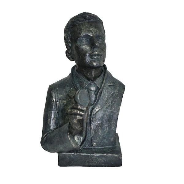 Benzara Doctor Statue Black Sculpture
