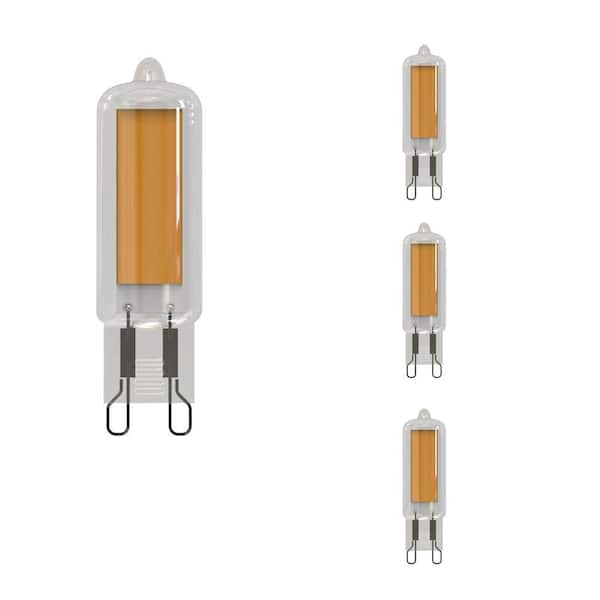 Bulbrite 40 - Watt Equivalent G9 Dimmable Bi-Pin LED Light Bulb Warm White Light 2700K (4-Pack)