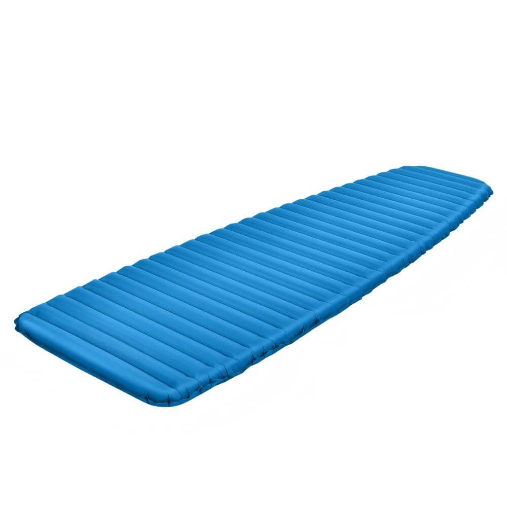 3 in. Thick Inflatable Waterproof Camping Sleeping Pad Comfortable Lightweight Portable for Hiking Backpacking-Blue price history on PriceWatchPro