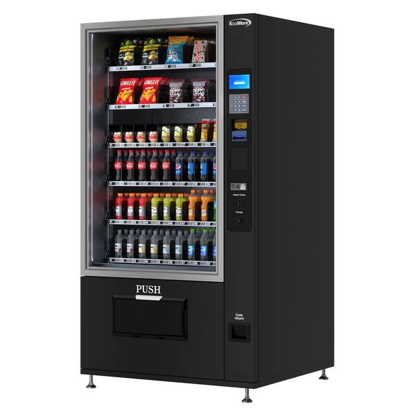 Koolmore 41 in. Refrigerated Vending Machine, 60 Slots With Bill