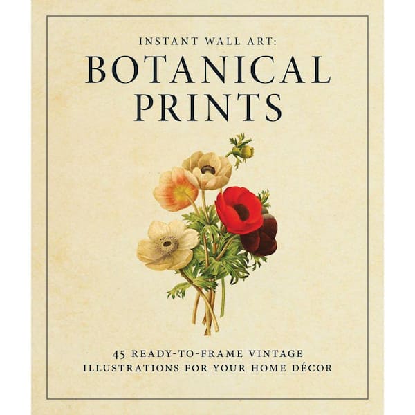 Unbranded Instant Wall Art - Botanical Prints: 45 Ready-To-Frame Vintage Illustrations for Your Home Decor