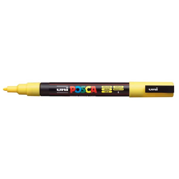 POSCA PC-3M Fine Bullet Paint Marker, Light Orange 076892 - The