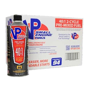 VP Small Engine Fuel 40:1 Pre-mixed 94 Octane Ethanol Free (8-Pack)