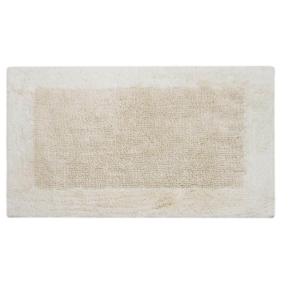Natural 24 in. x 40 in. Outside Border Bath Mat 86OBO5402024x40 - The ...