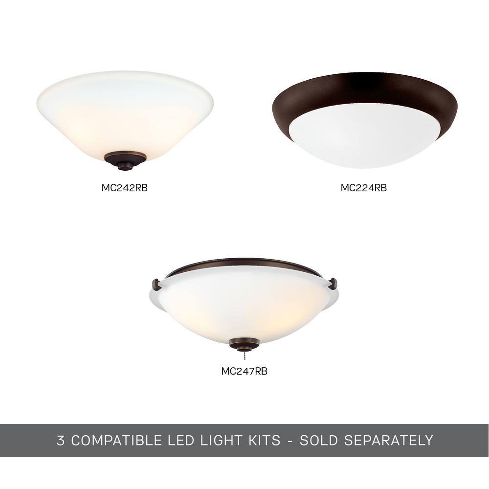 Colony Super Max 60'' Roman Bronze Dual-Finish Ceiling Fan