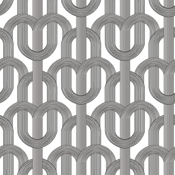 Tempaper Ink Lattice Vinyl Peel and Stick Wallpaper Roll (Covers 28 sq. ft.)